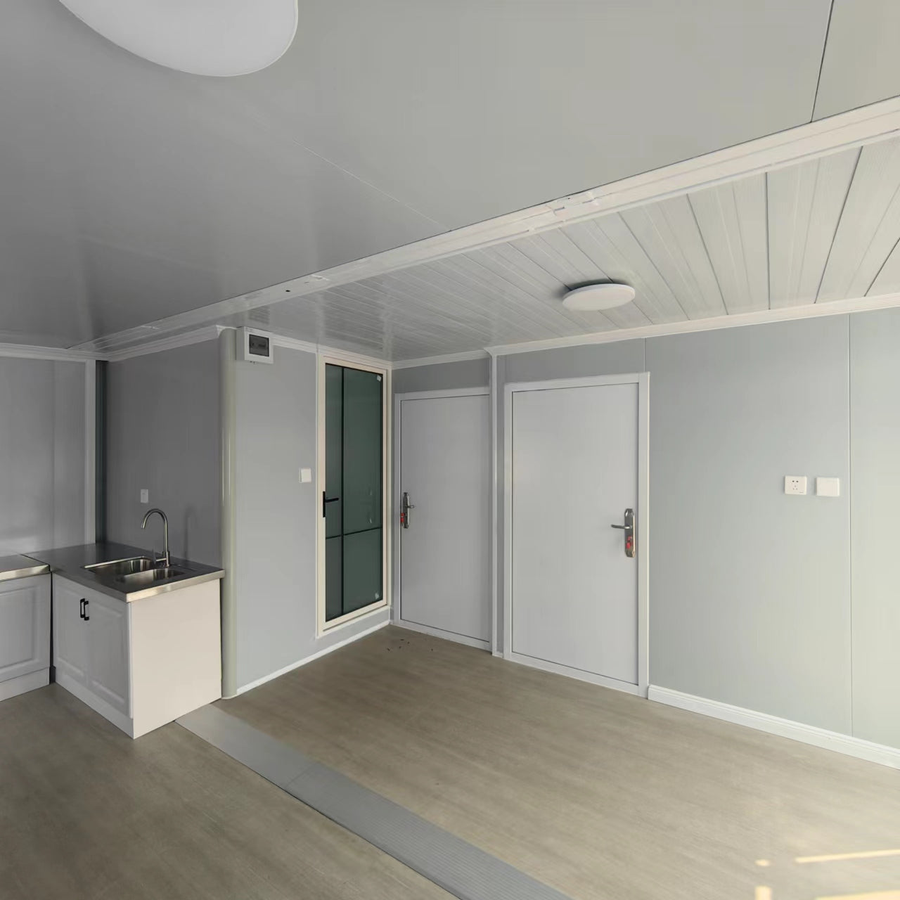 Double Story Flat Pack House with Bathroom and Kitchen