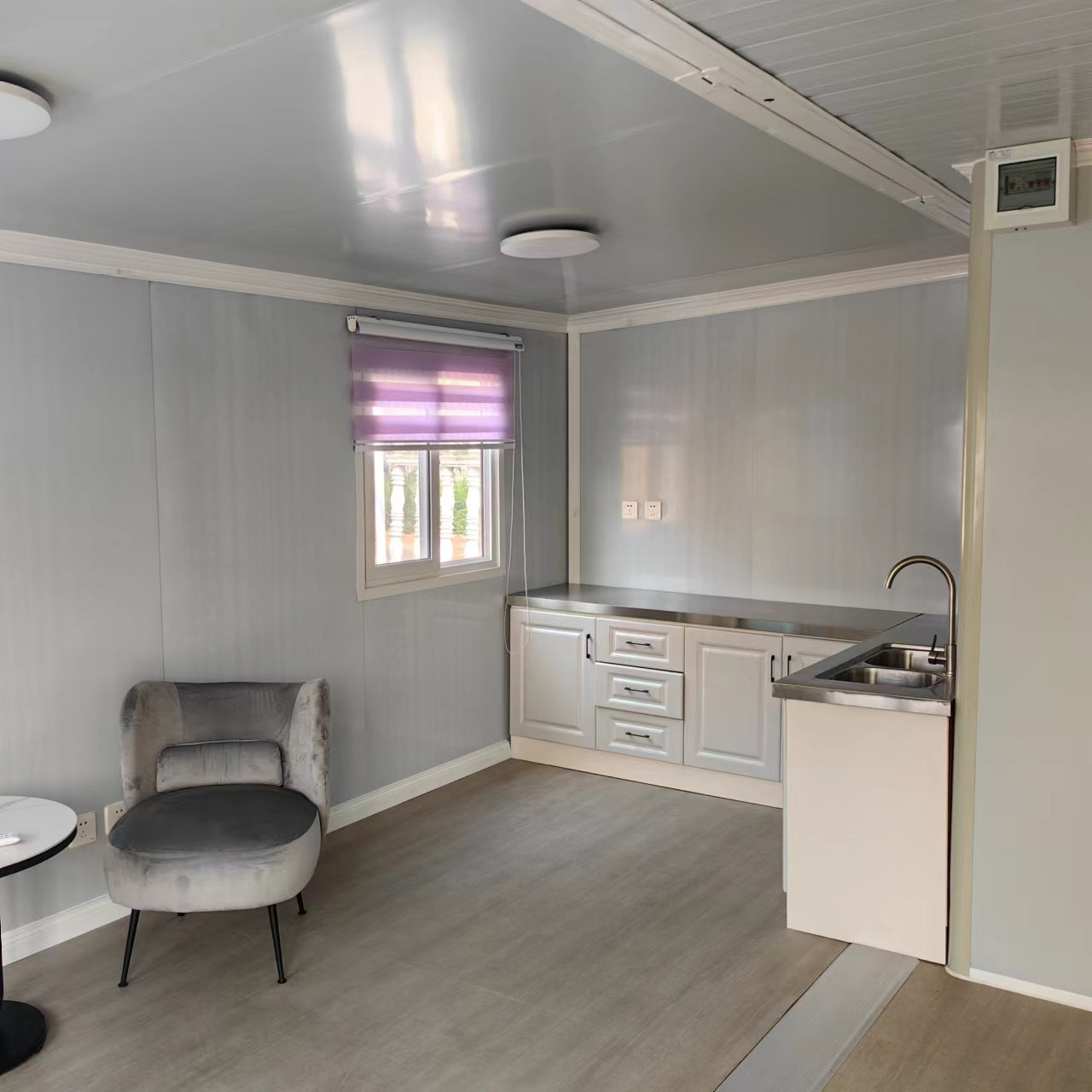 Double Story Flat Pack House with Bathroom and Kitchen