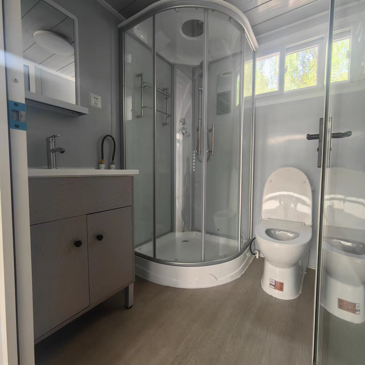 Double Story Flat Pack House with Bathroom and Kitchen