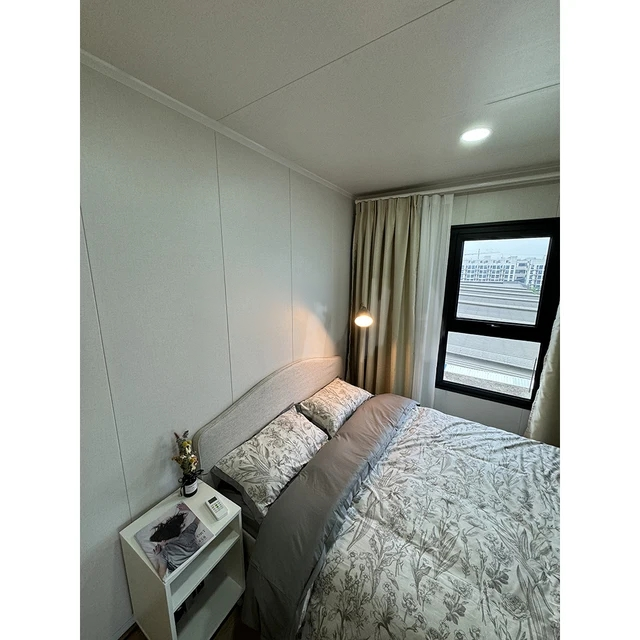 SmartSpace 2-Bedroom Prefab Tiny House with Porch – Modern Modular Home with Kitchen, Bathroom, and Living Area