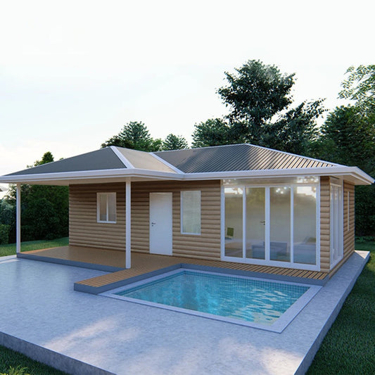 Elegant 20×30 Modern Prefab Home | Luxury-Style Porch & Customizable Design