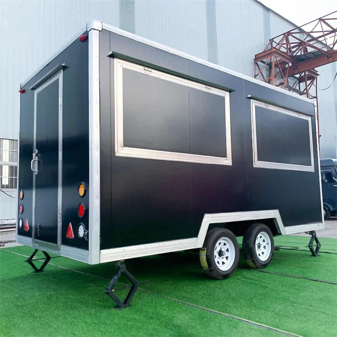13FT Mobile Food Cart Trailer – DOT Certified, Fully Equipped